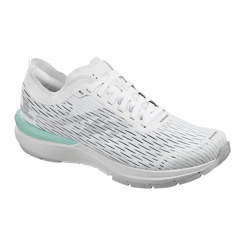 SALOMON SONIC 3 ACCELERATE W Philippines - Women's Running Shoes - White | 603254-ZQW